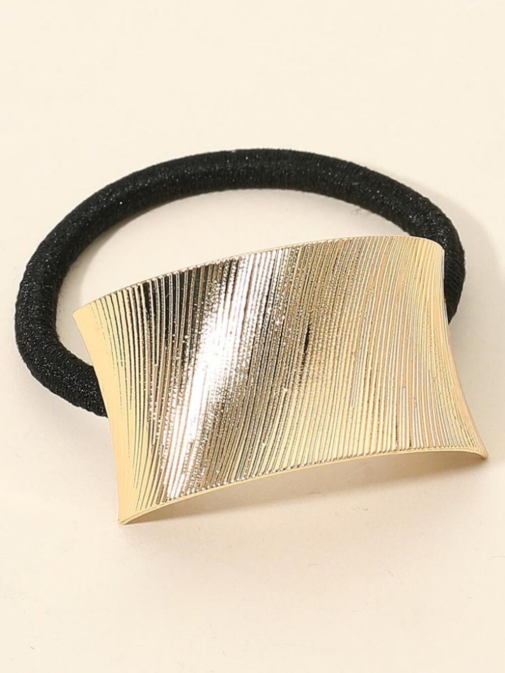 Metal Stretch Hairbands Gold or Silver (Set of 2) - Picture 5 of 7